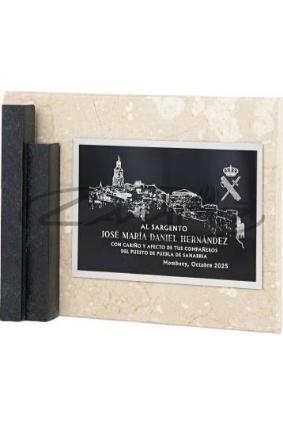 PLACAS HOMENAJE W0016PL148